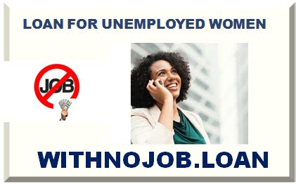 Loan For Unemployed Women